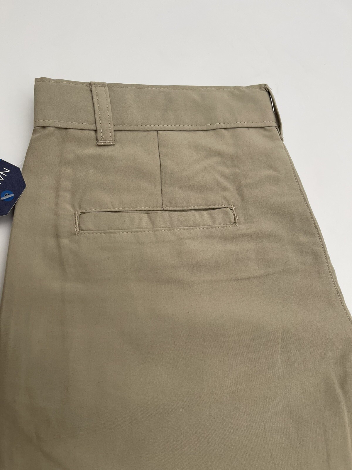 NEW Nautica Boys Khaki School Uniform Shorts Size 14 Regular