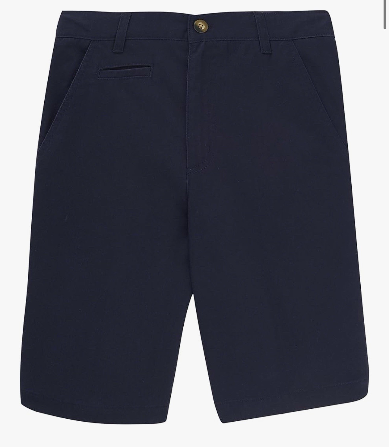 French Toast Boys’ Pull-On Short Navy blue School Uniform Shorts 10 1/2 plus
