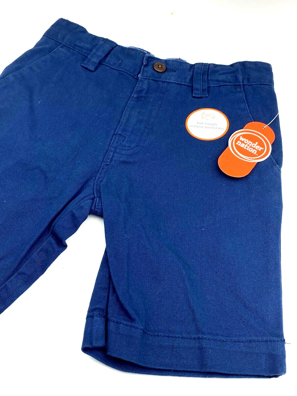 School Uniform Shorts Size 6 Boys Navy Blue Adjustable Waist Stretch children