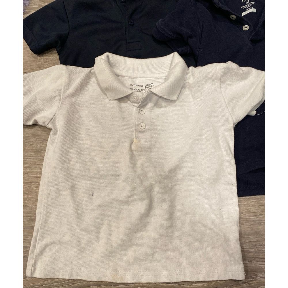 Uniform shirts Size 4t Bundle of 5