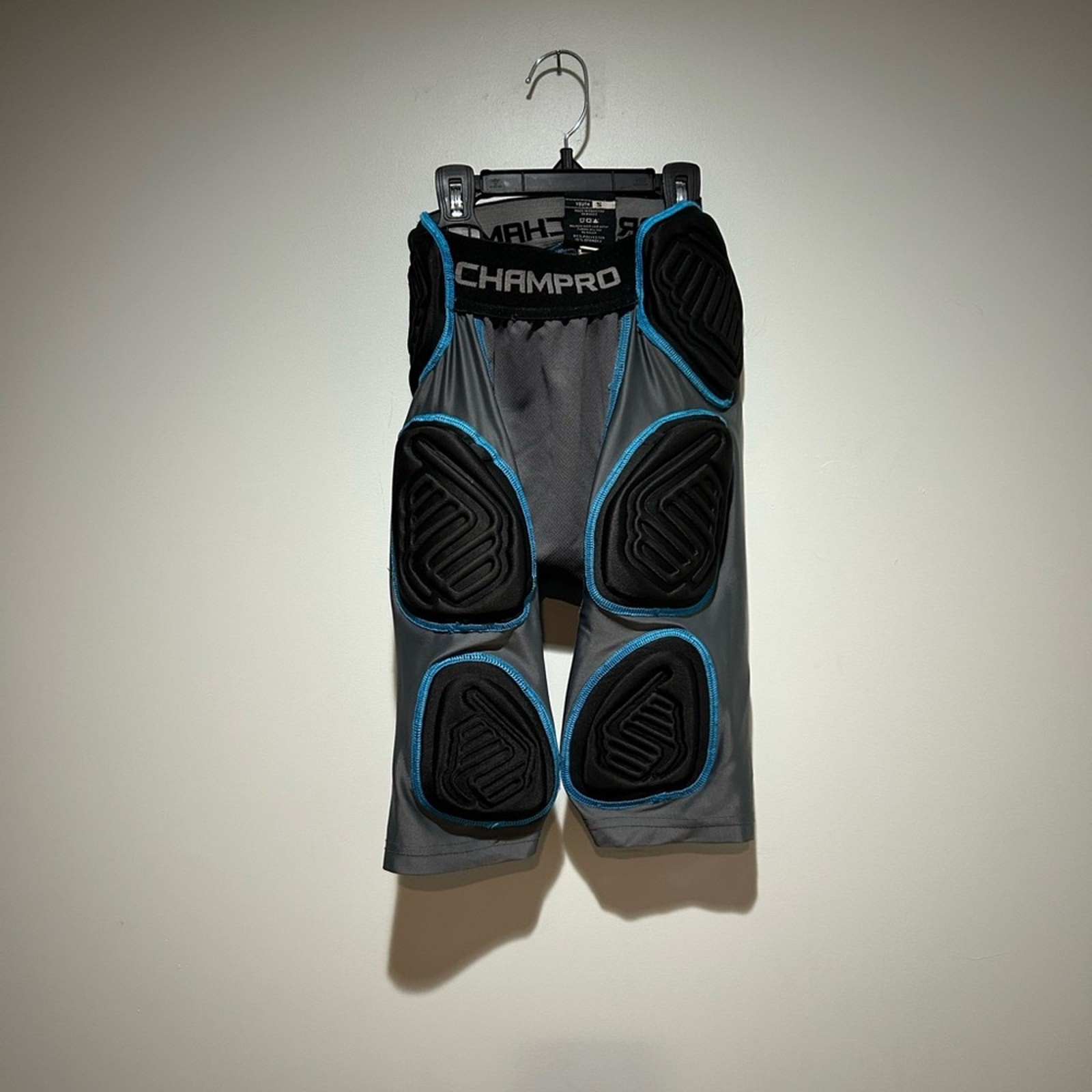Football Back Plate, Padded Compression Shirt, Girdle