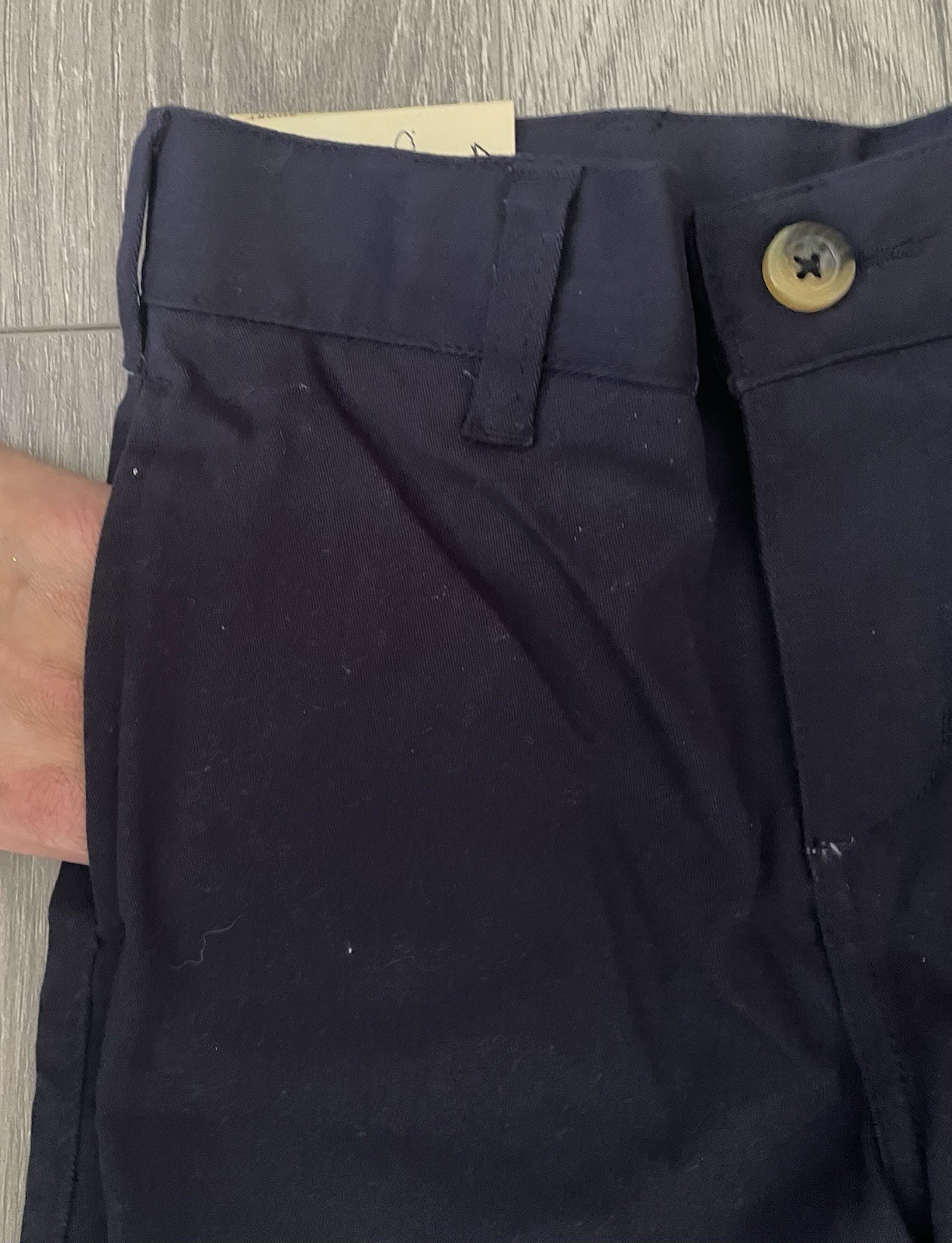 French Toast NWT Boys Chino Shorts School Uniform 7 Navy Blue Pockets Schoolwear