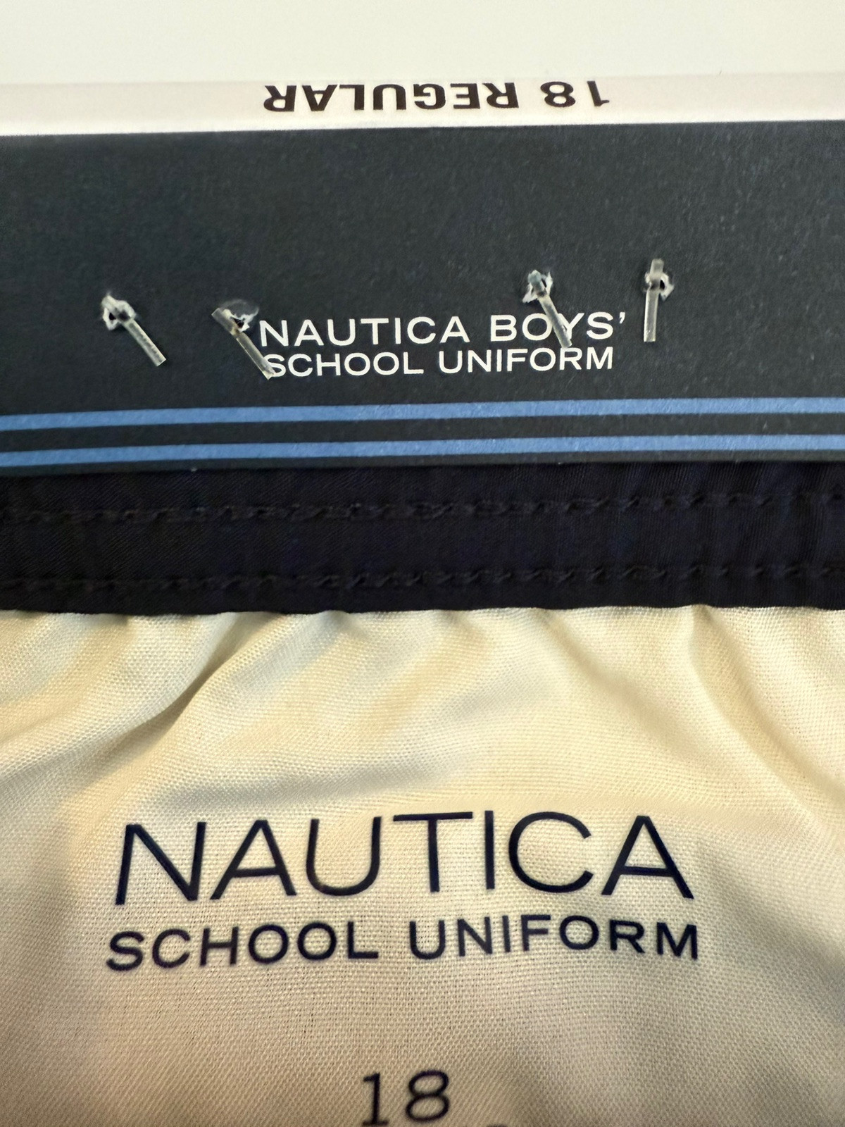 New Nautica School Uniform (or Everyday Use) Shorts Boys 18 Regular Ships Free