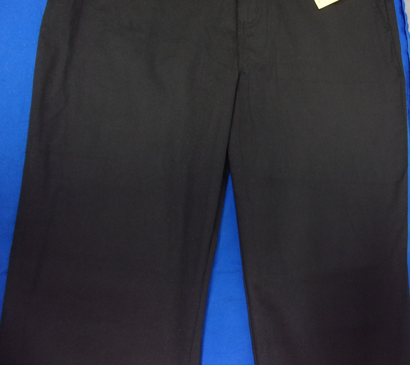 NEW DESIGNER FRENCH TOAST STRAIGHT SCHOOL UNIFORM BLACK PANTS SIZE 20 1/2 PLUS