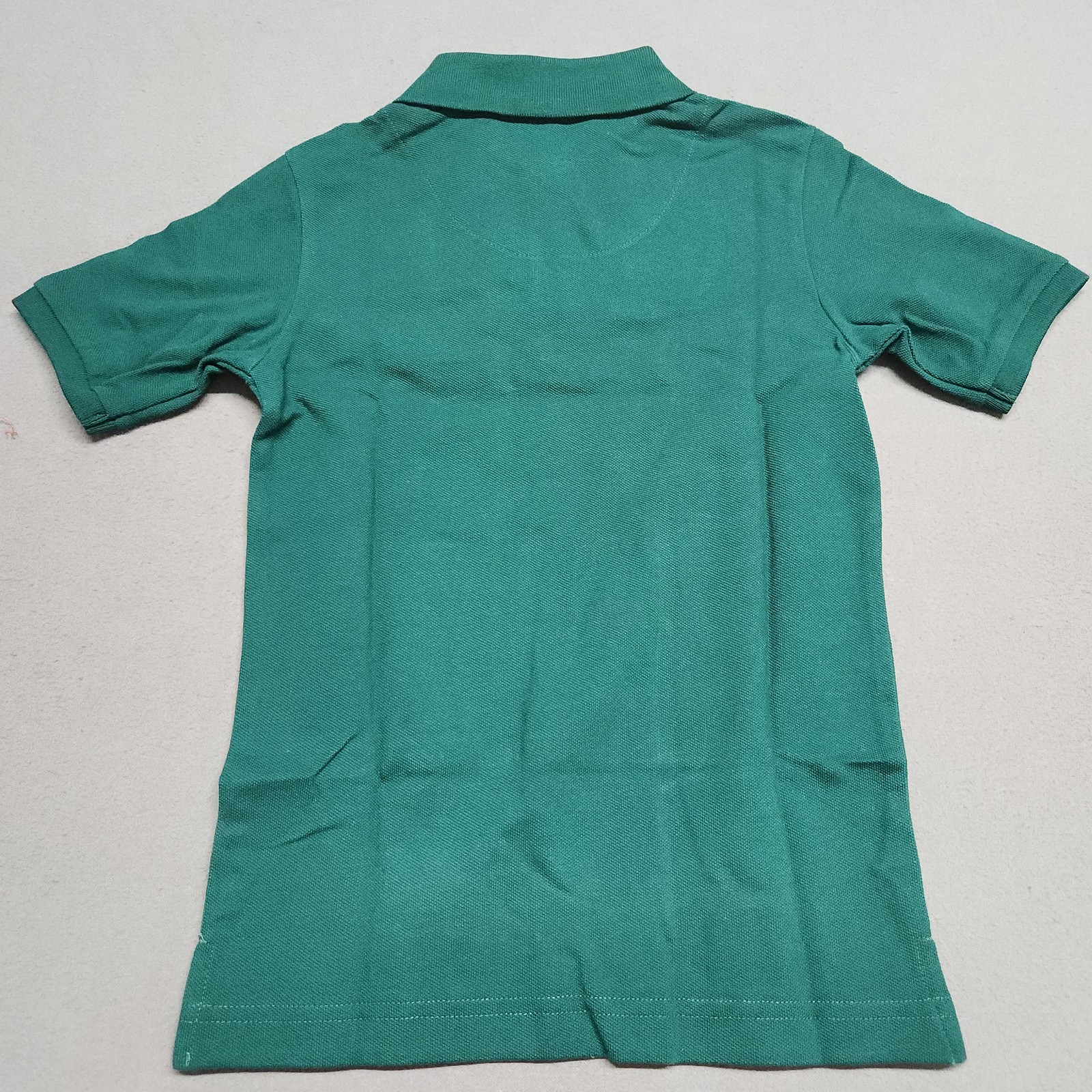 Nautica School Uniform Youth Polo Shirt S 8 Regular Cotton Blend Green 153