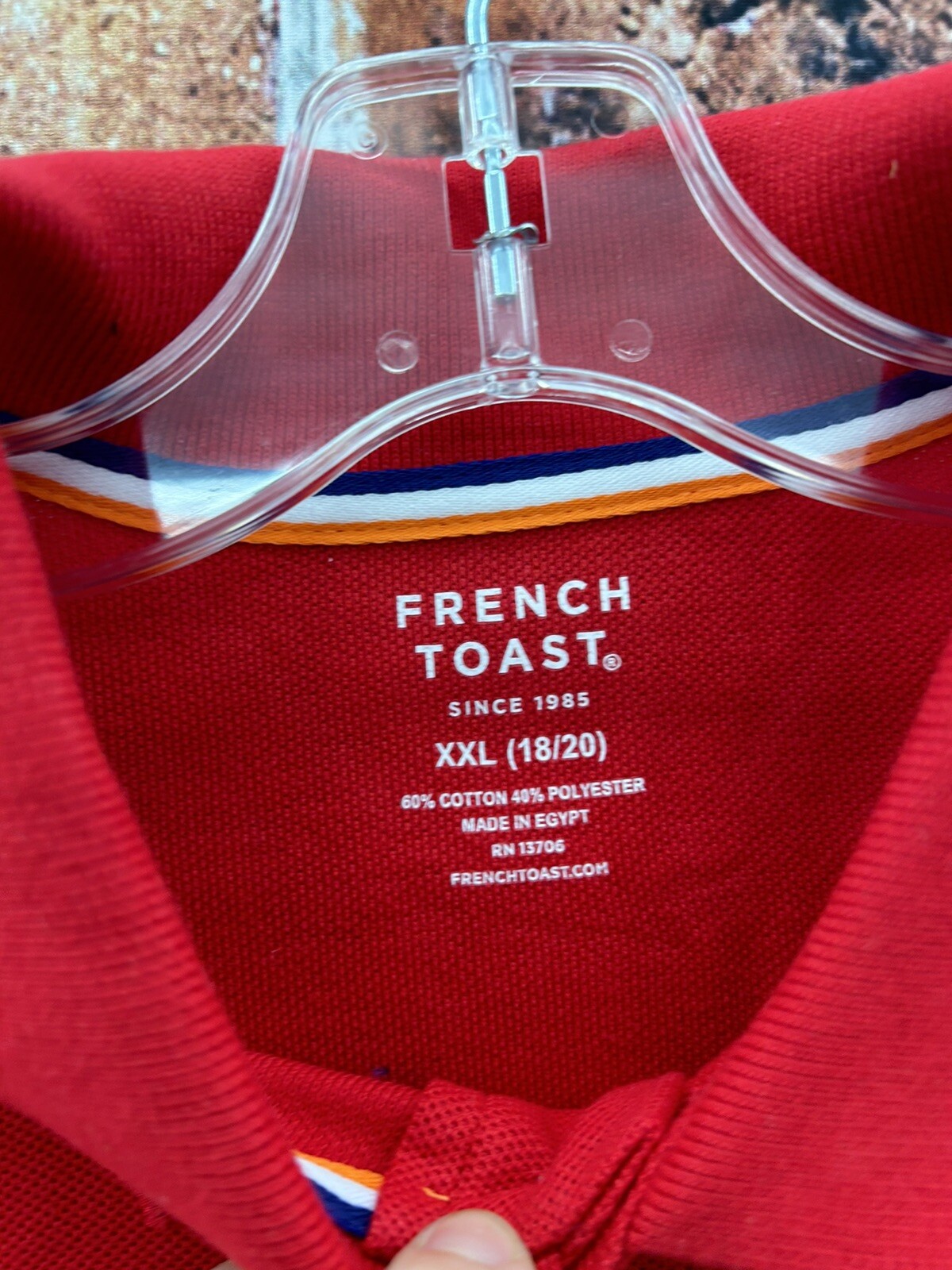 French Toast Boys Uniform Polo 2 Pack XXL 18-20