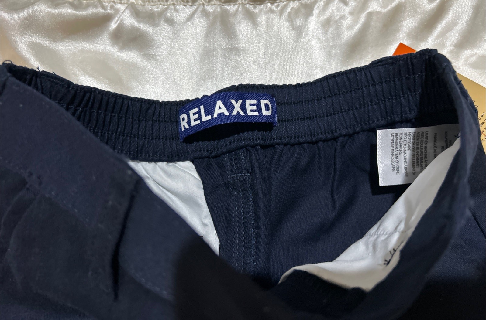 NEW TAG FRENCH TOAST RELAXED PULL UP PANT NAVY BLUE BOYS SIZE 6 SCHOOL UNIFORM
