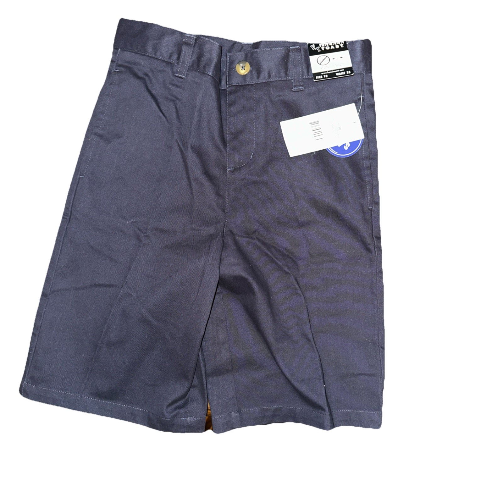 French Toast Youth Boy’s 2-Pack Performance Uniform Shorts, Navy, 10