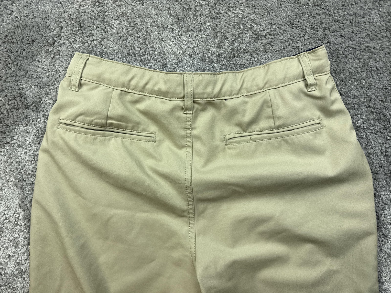 French Toast Shorts Kids XL 18 Khaki Flat Front Uniform School Classic Pockets