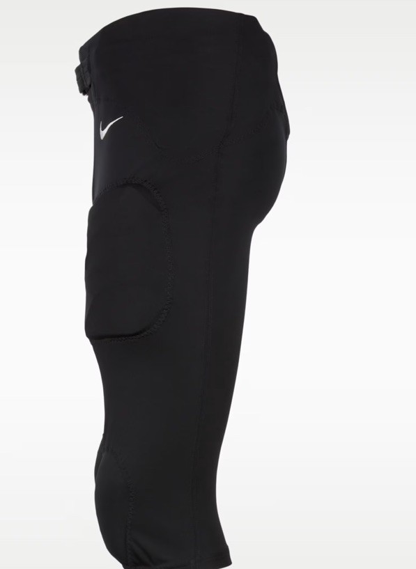 NWT Nike Boys’ Dri-FIT Integrated Black Football Pad Pants Size L Sports Large