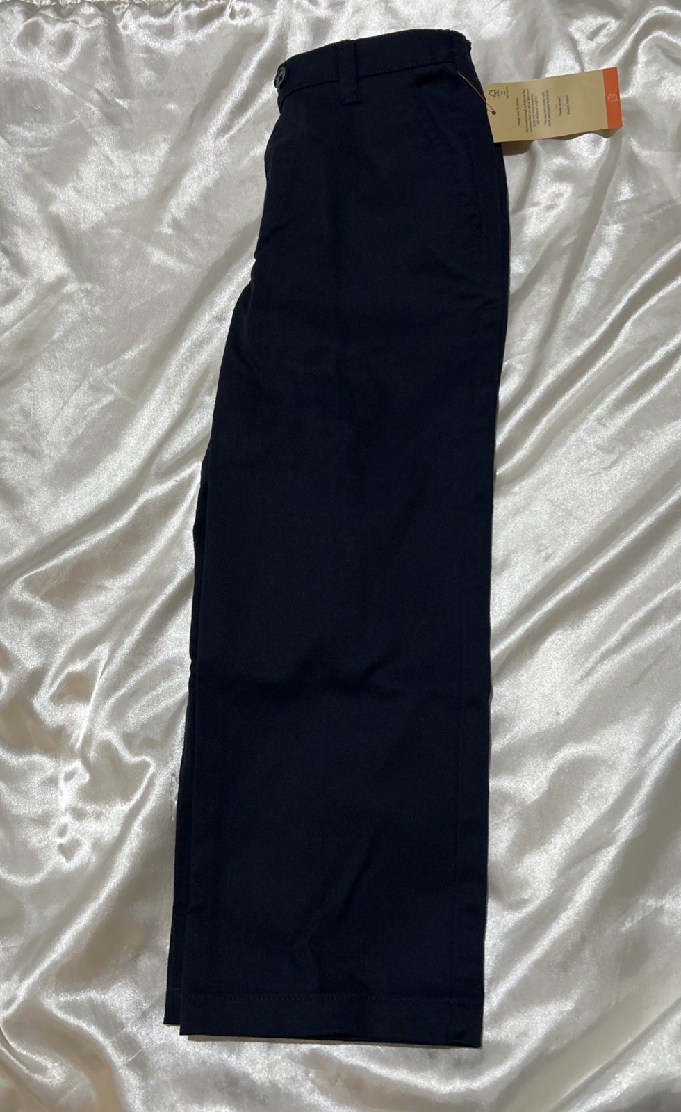 NEW TAG FRENCH TOAST RELAXED PULL UP PANT NAVY BLUE BOYS SIZE 6 SCHOOL UNIFORM