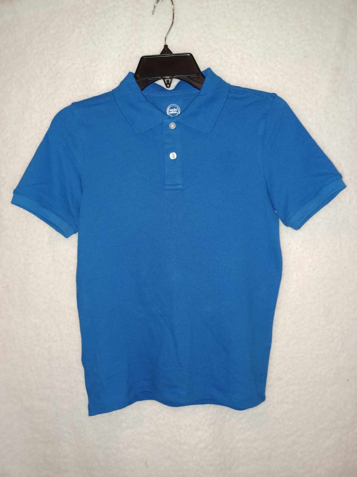 Wonder Nation Boys School Uniform Short Sleeves Pique Polo Shirt Choose Size (DM
