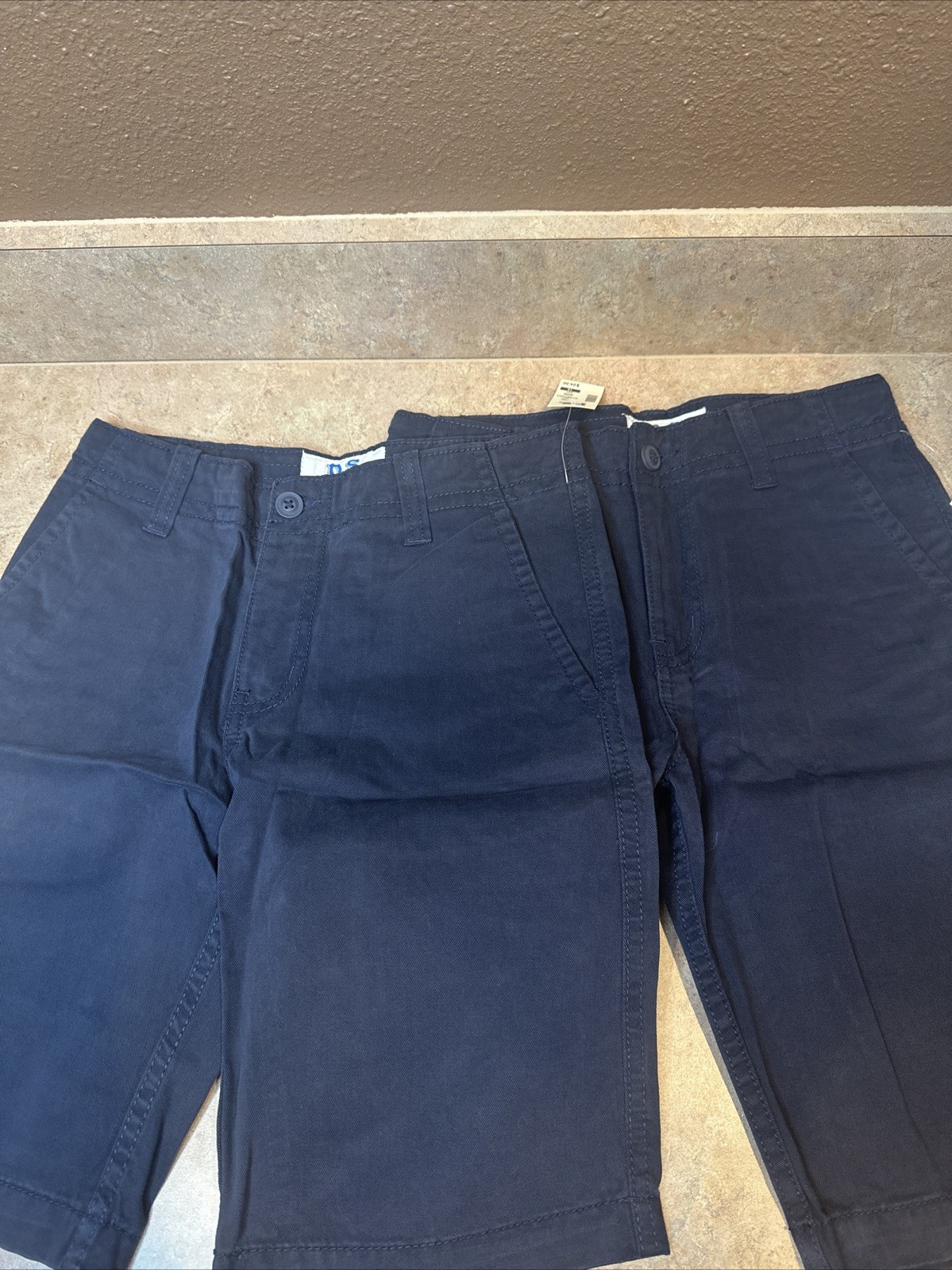 NWT 2 Pc Lot – Boys Size 10 Uniform Shorts, Navy