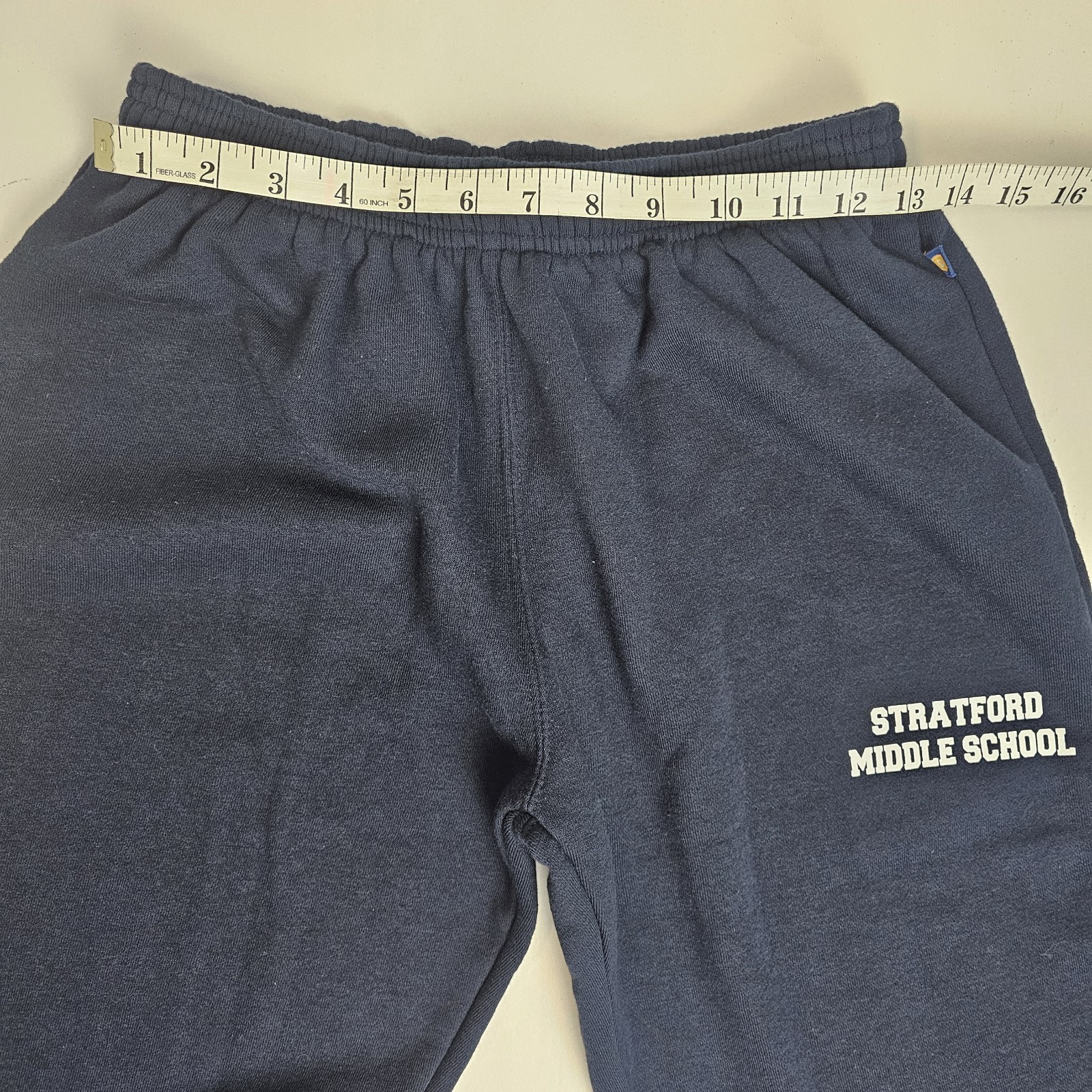 ​Dennis Stratford Middle School Sweatpants Navy Blue Youth XL (14-16) PE Uniform