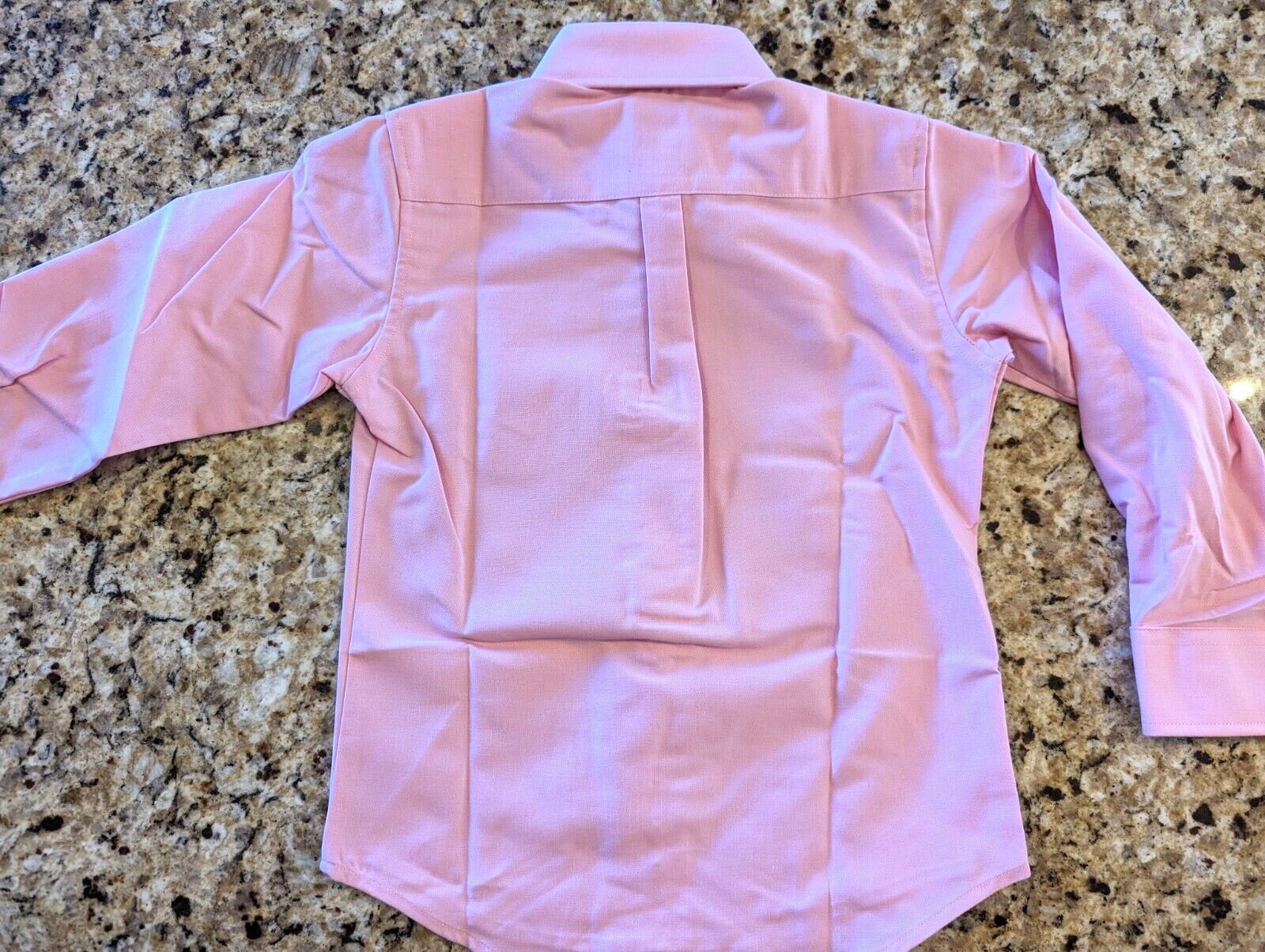 Classberry Kids Uniform long sleeve button up shirt Pink size 5