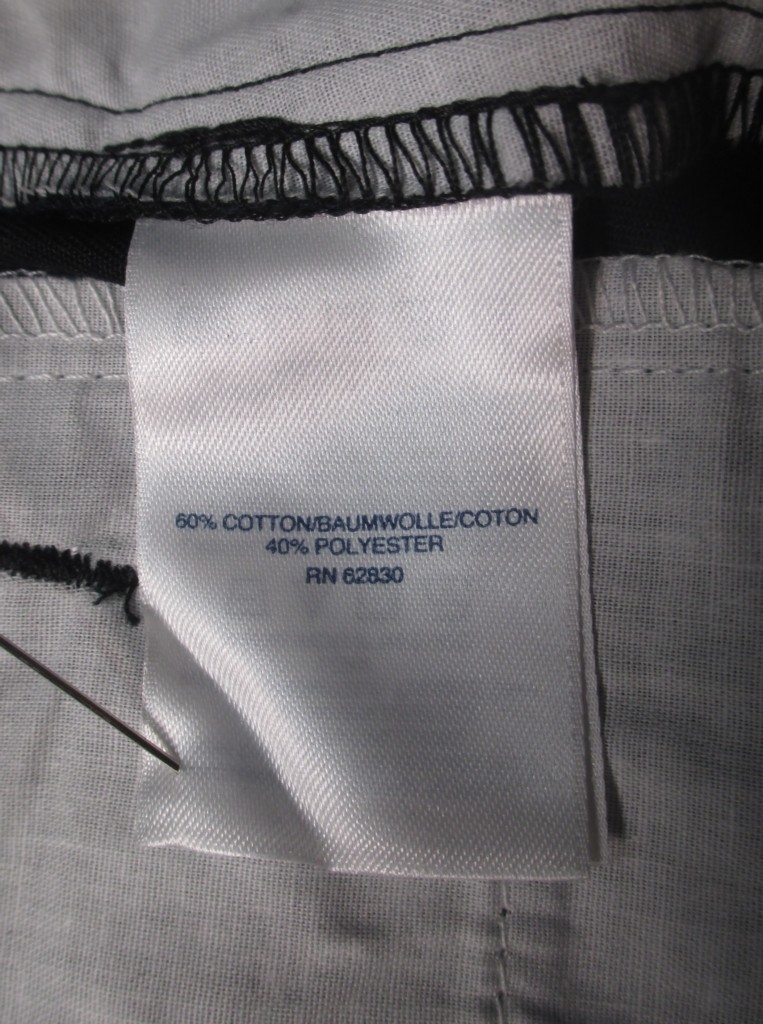 LANDS END Black Plain School Uniforms Chino Pants Boys 14 Inseam 27″ NEW