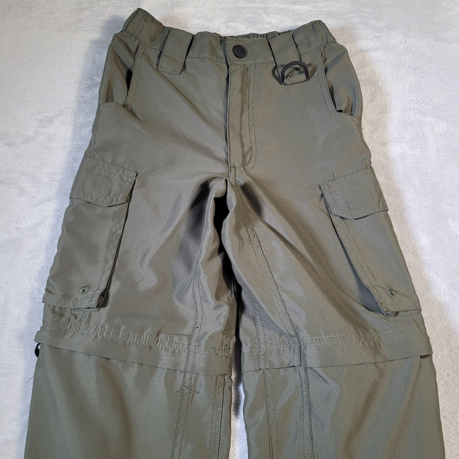 Boy Scouts Of America Pants Youth S Green Uniform Switchbacks Cargo Unhemmed
