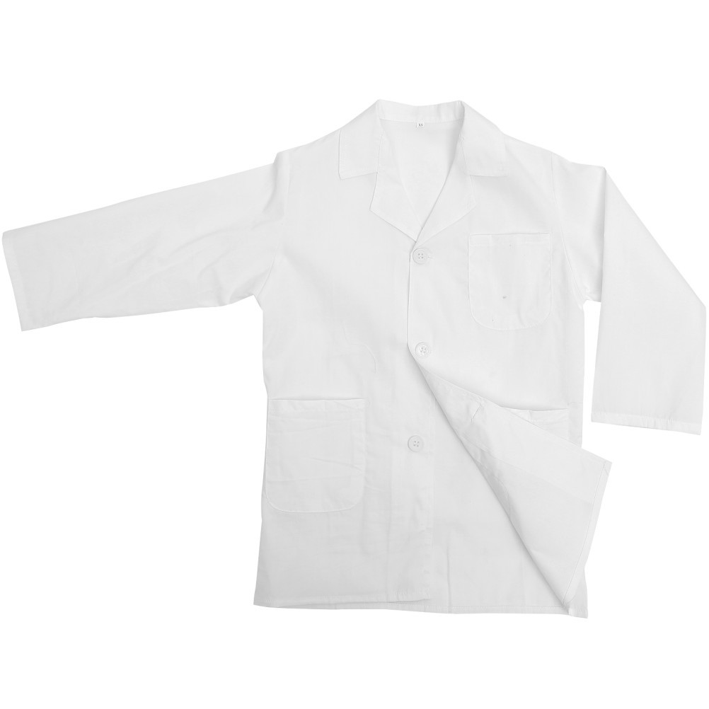 Doctor Lab Coat for Kid White Kids Coats Scientist Costume Labcoat