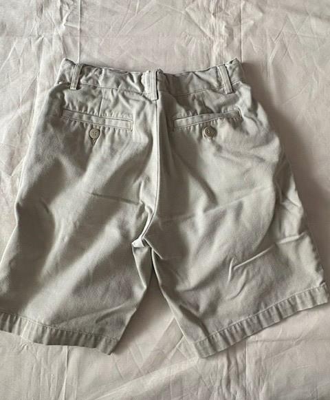 Universal School Uniform Shorts Boys Size 8 Khaki Adjustable Waist Band Unisex