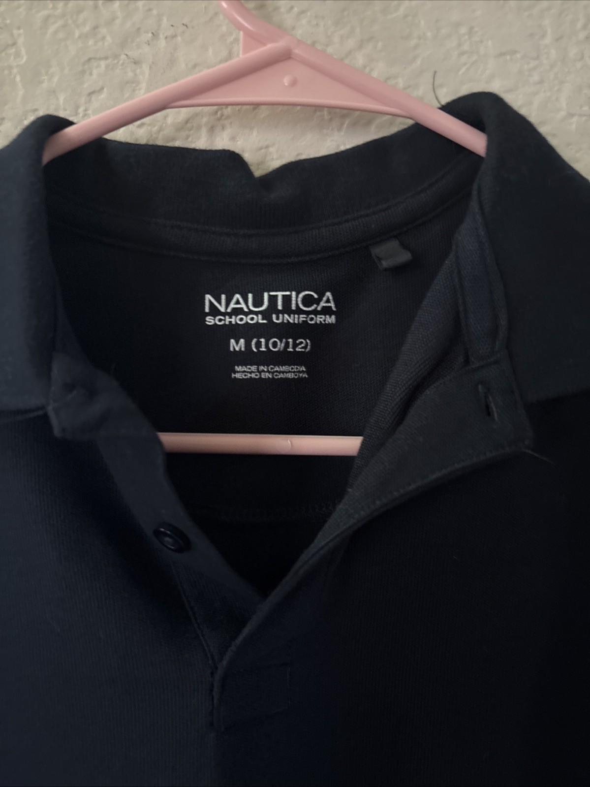 Nautica School Uniform Polo Shirts Size Medium 10/12
