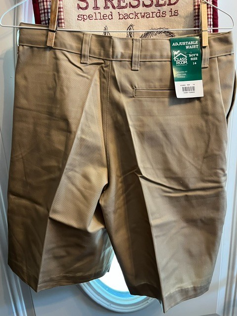 Classroom Uniforms – Boys Adjustable Khaki Shorts