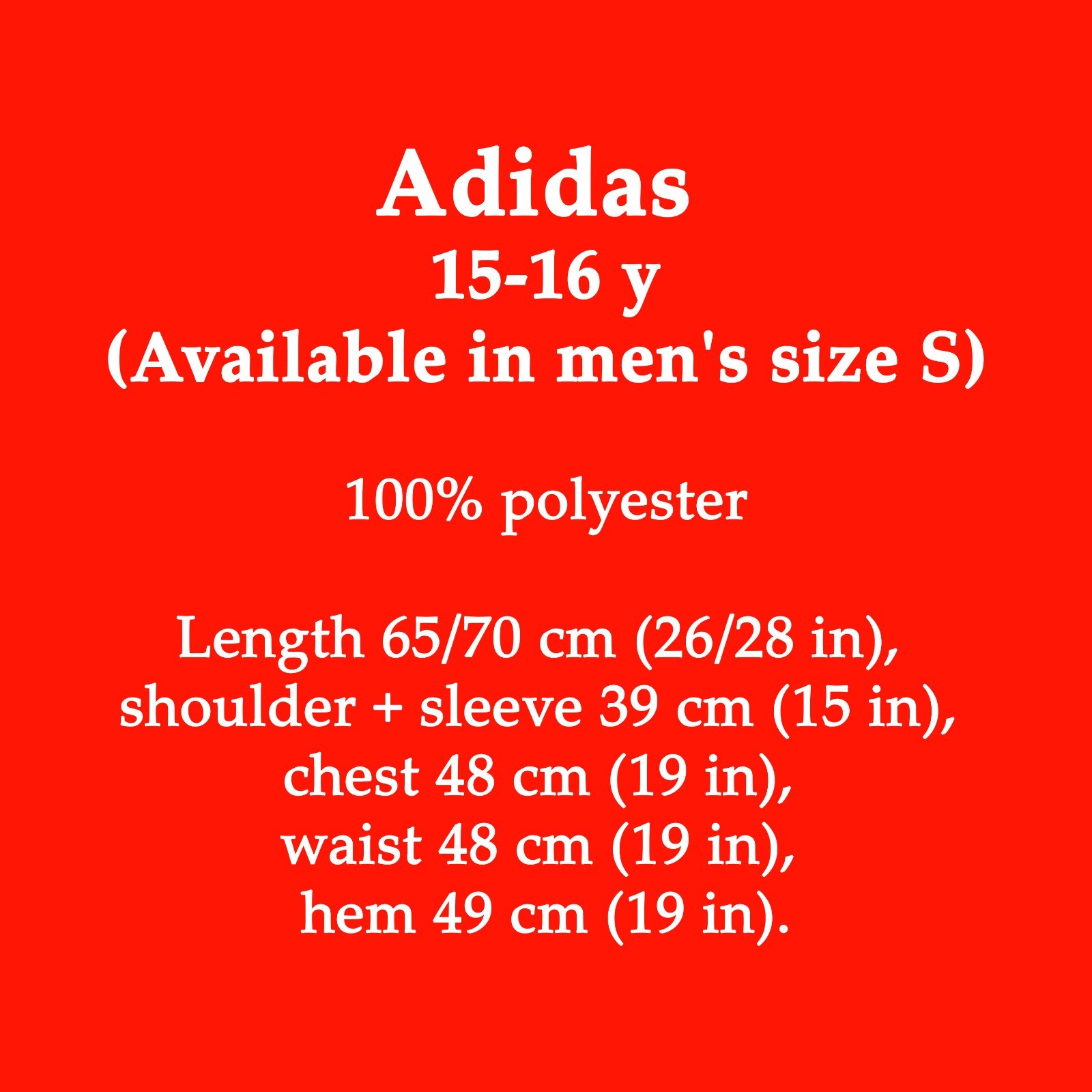 Adidas Wales Home Football Shirt Youth 15-16 Years Red Aeroready Soccer Jersey