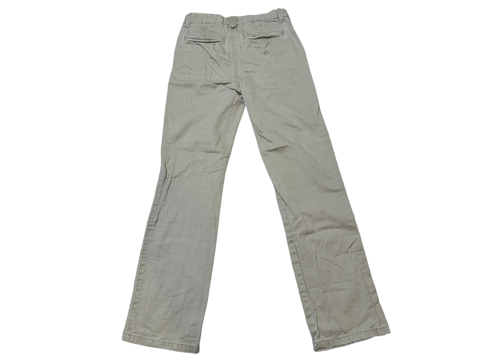 GAP Kids Boy’s Khaki Slim Straight Fit Pants Size 14 Flat Front GUC