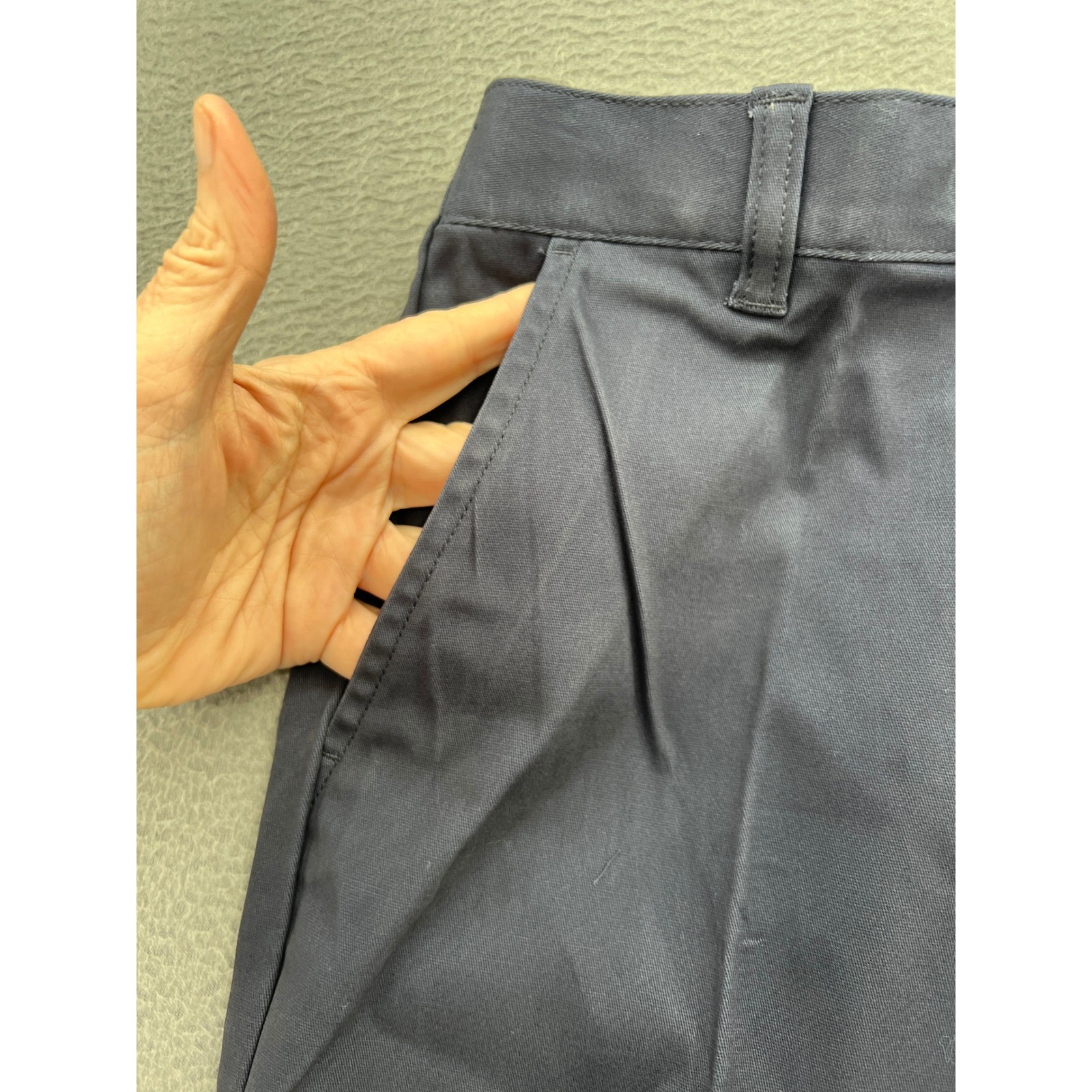 French Toast Boys Relaxed Fit Pull On Navy Blue School Uniform Pants Size 14 NEW