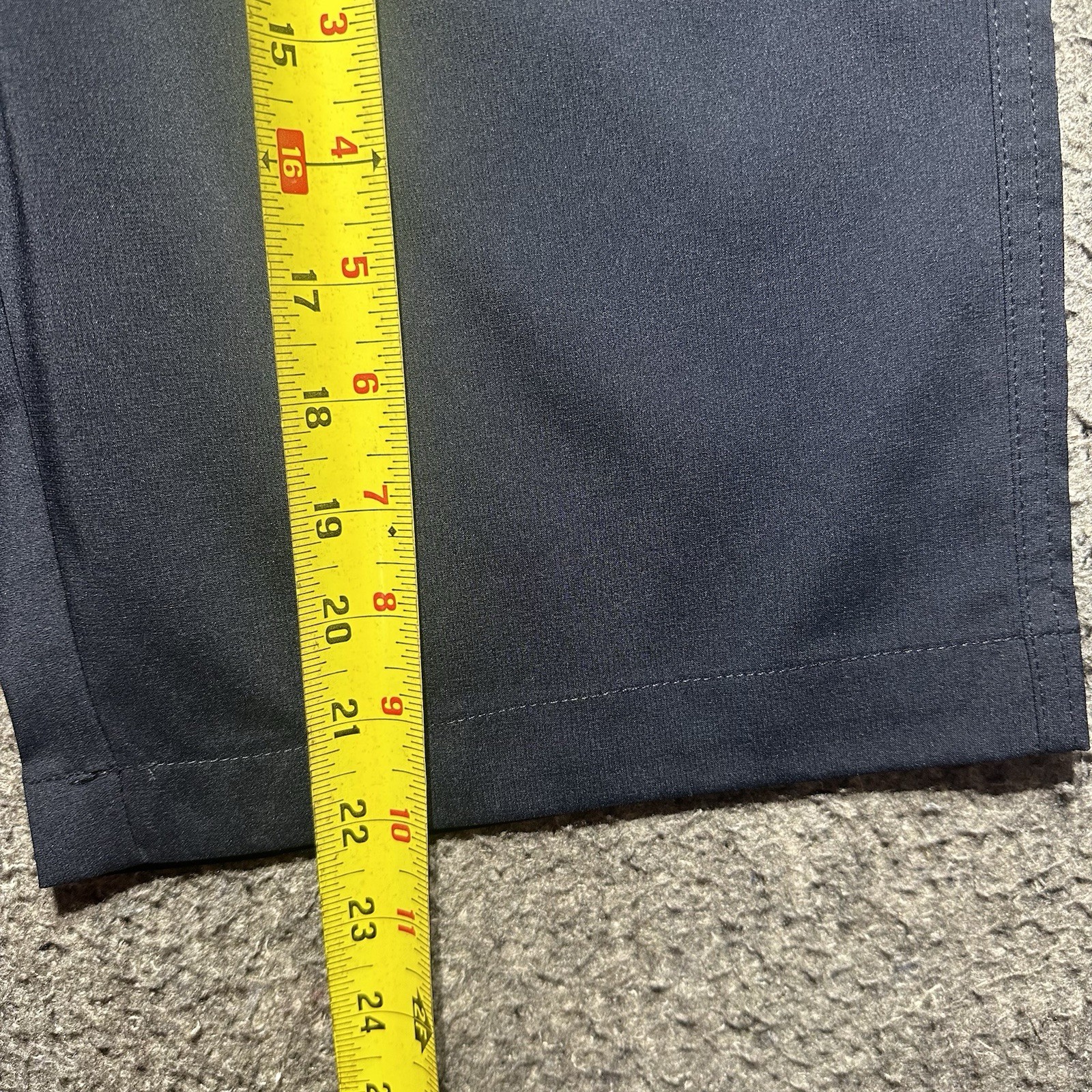 Nautica School Uniform Youth S 28×30 Navy Jogger Short Elastic Waist Drawstring