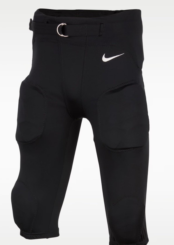 NWT Nike Boys’ Dri-FIT Integrated Black Football Pad Pants Size L Sports Large