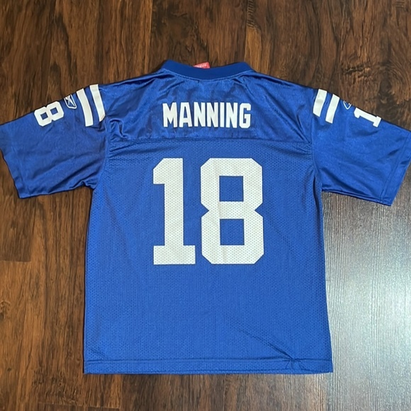 NFL Indianapolis Colts Jersey #18 Manning Size: L(Youth)