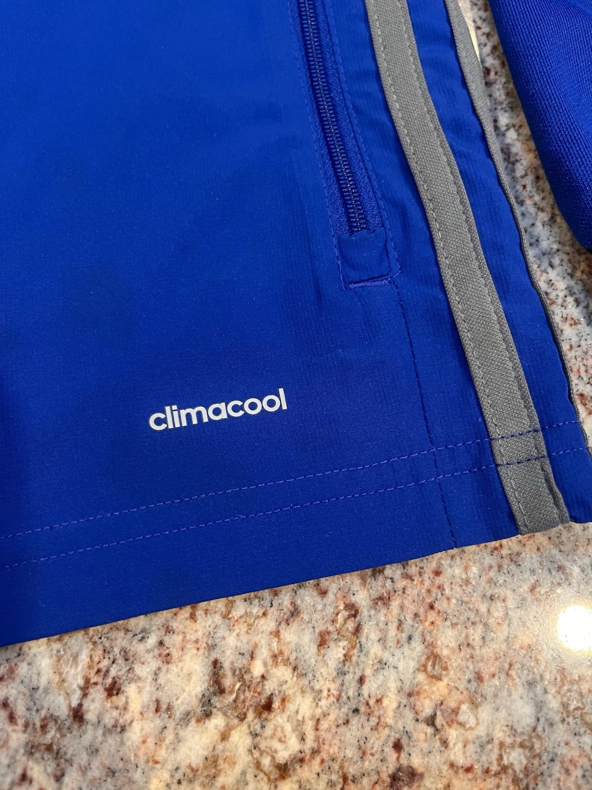 Adidas Climacool Tracksuit Jacket Royal Blue Blau Weiss Gottschee Soccer Youth S