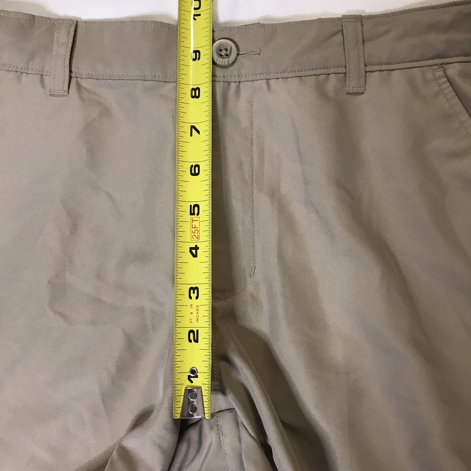 Nautica School Uniform Boys Size 18 Beige Adjustable Waist