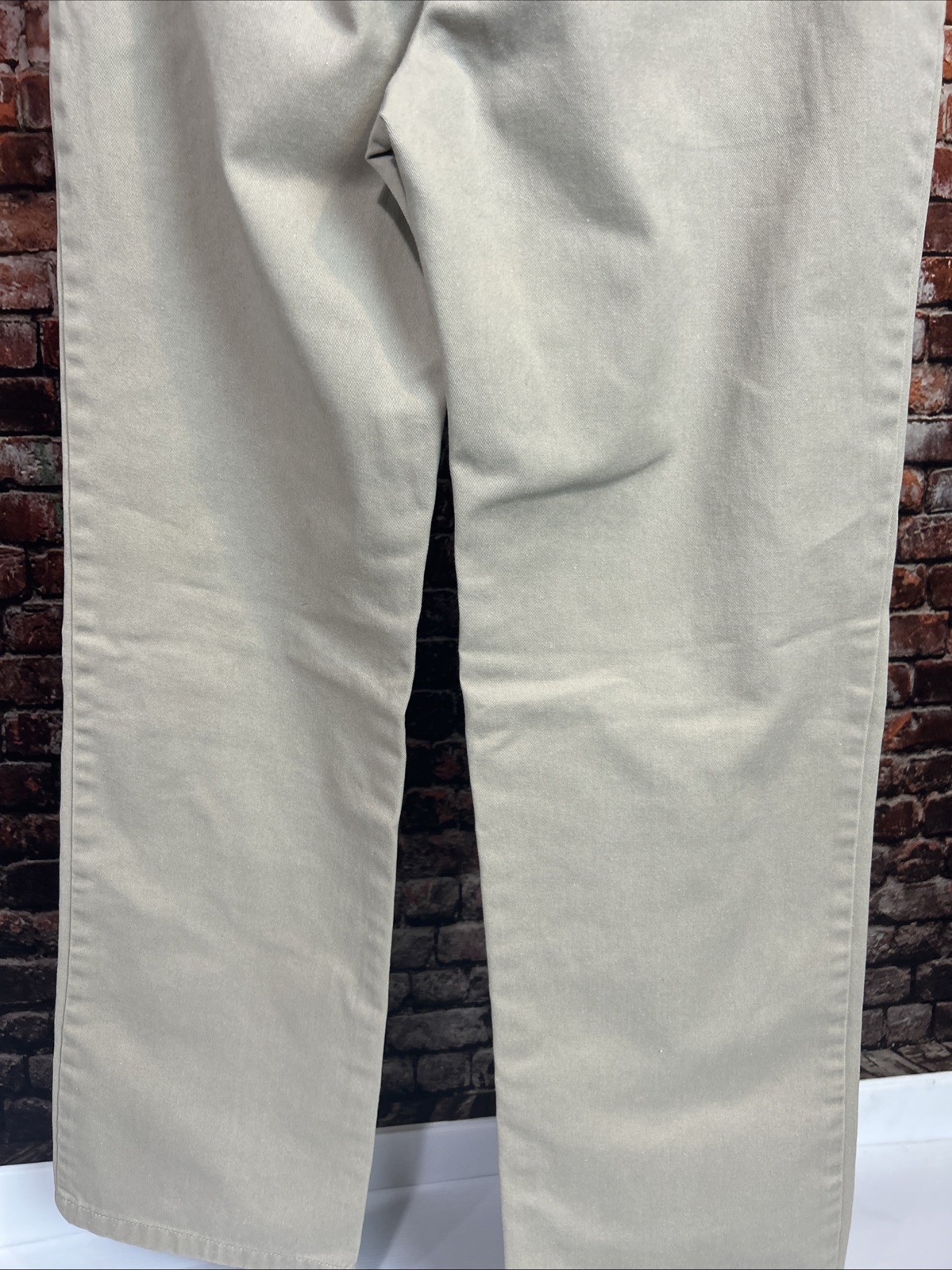 French Toast Boys Youth School Uniform Pants 16 Husky Tan Relaxed Adjustable 3A