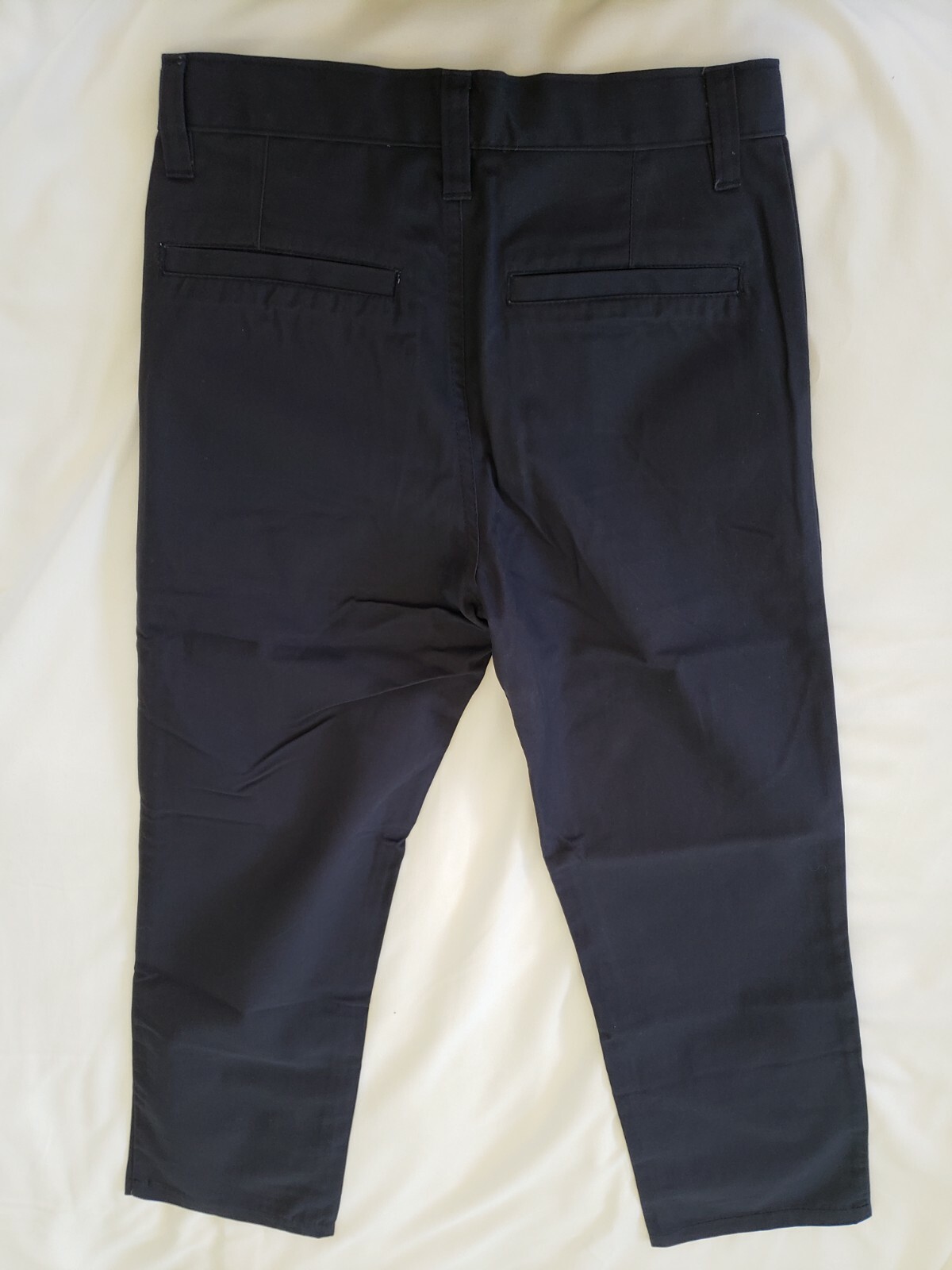 OLD NAVY BOYS BLUE STRAIGHT/DROIT BUILT-IN FLEX PANTS SIZE #12 R – A6/16
