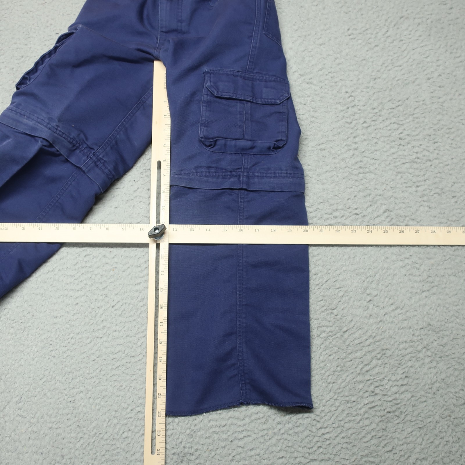 Boy Scouts of America Switchback Uniform Pants Boys 8 Blue Convertible Cargo