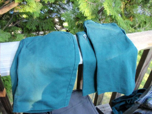 LOT OF 2 FLYNN & O’HARA BOY’S KID’S SCHOOL UNIFORM GREEN SHORTS SIZE 7 REGULAR