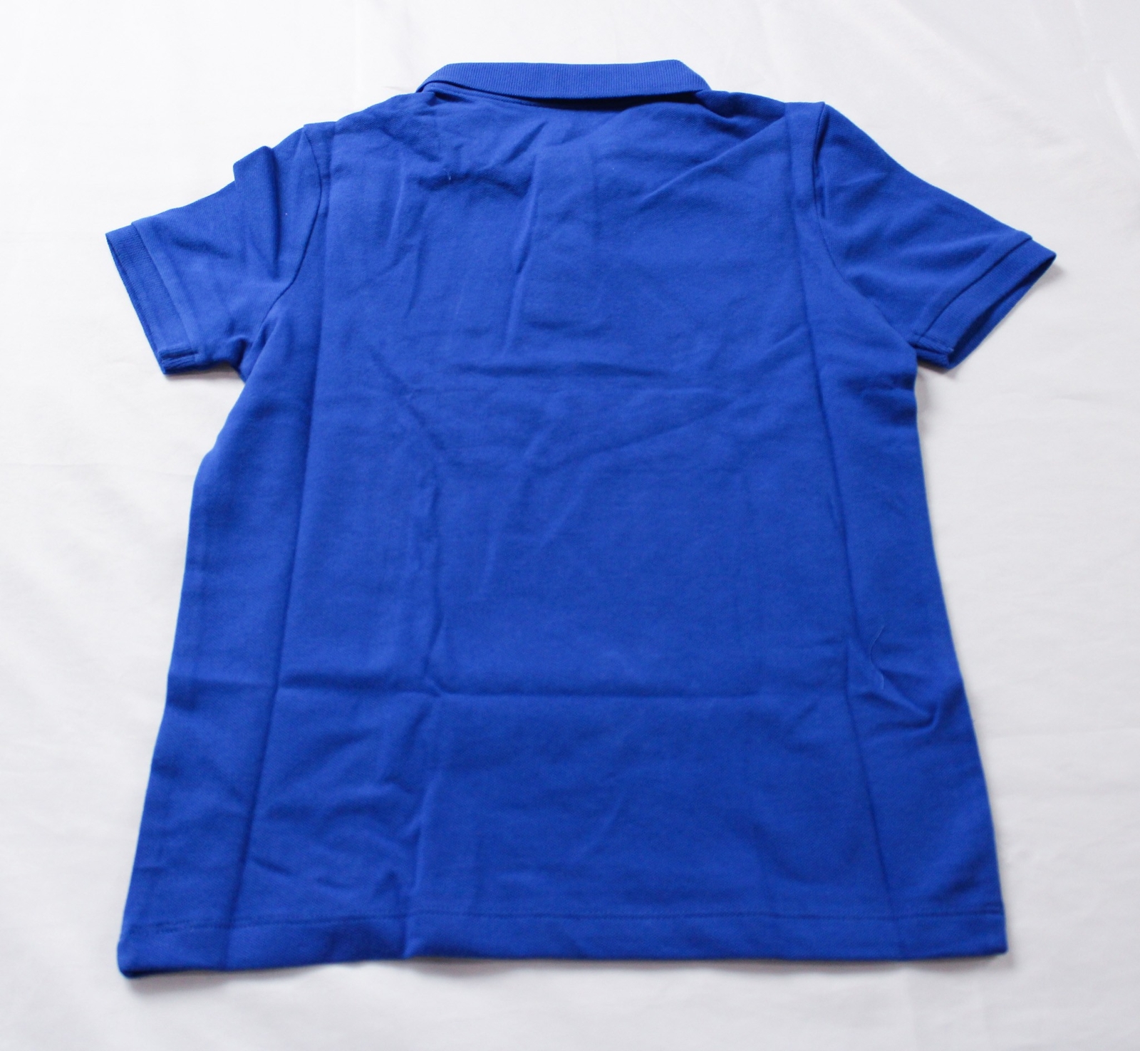 Old Navy Boy’s Short Sleeve Pique Uniform Polo Shirt EJ2 Blue Tango Size XS NWT