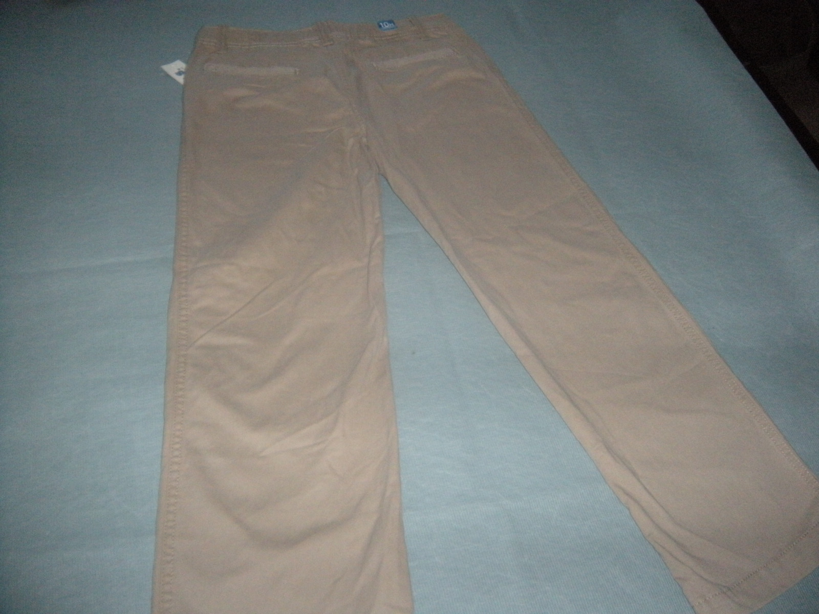 Boys SCHOOL UNIFORM Khaki Casual PANTS 10 Husky