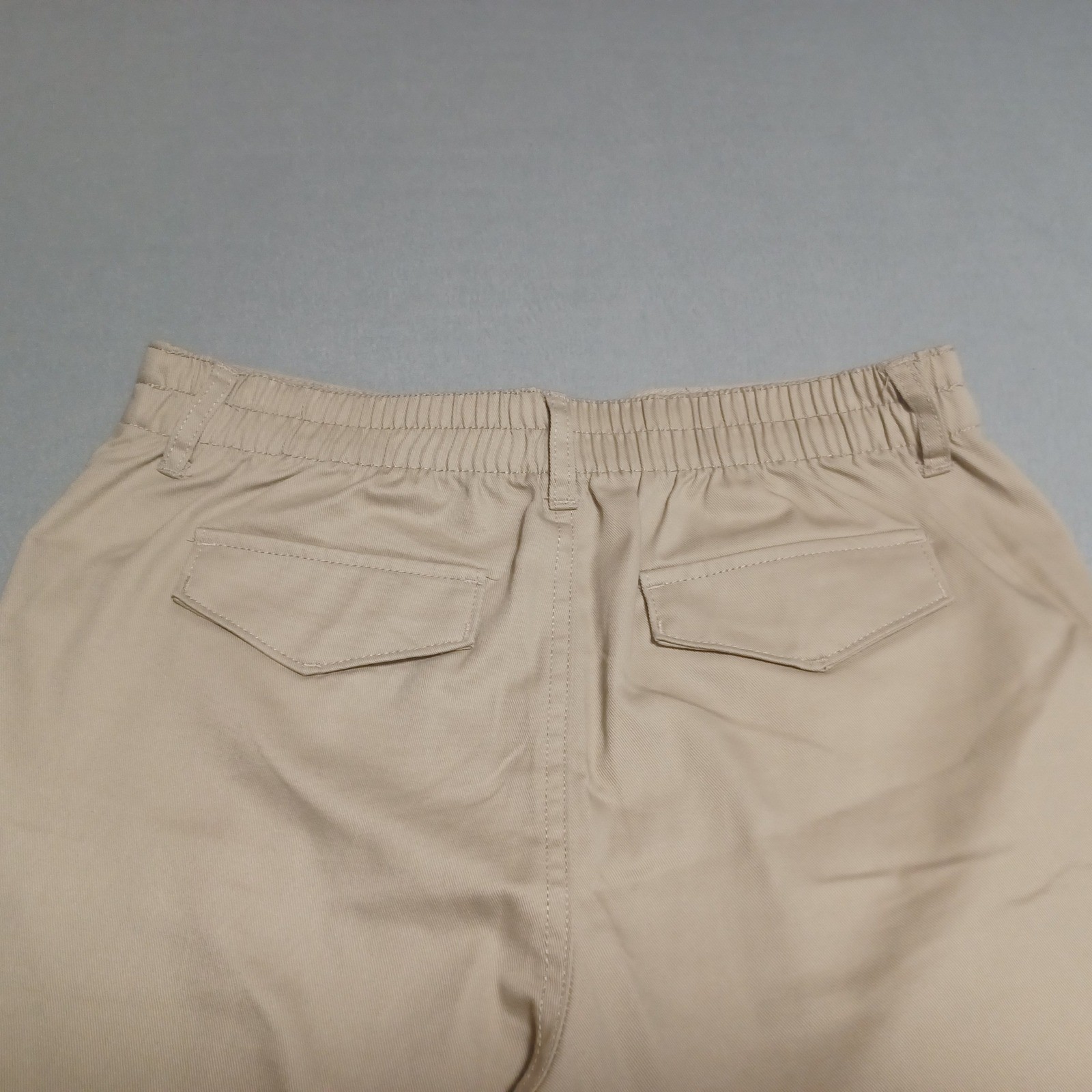 French Toast Boys Khaki School Uniform Pull On Shorts Tan Size 14 SH9112