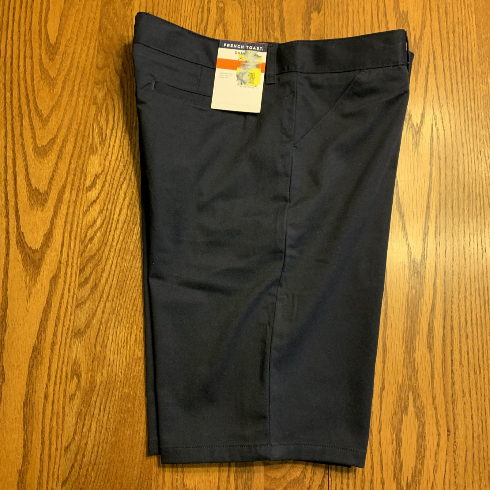 FRENCH TOAST Boys Navy Blue Uniform Bermuda SHORTS 20 Adj Waist SH9271 E NWT