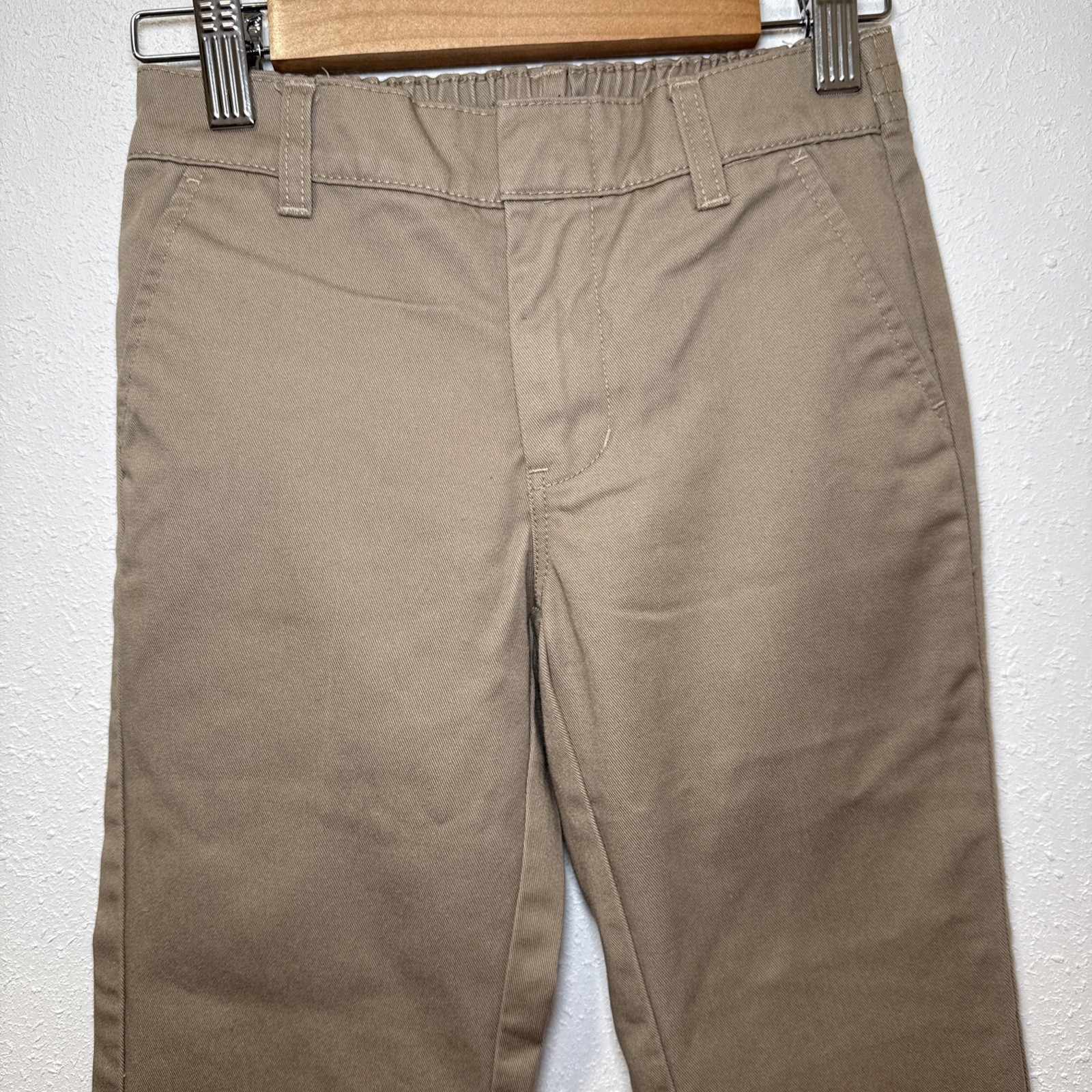 Pro 5 School Uniform Boy Pants Size 7 Navy And Khaki Polyester & Cotton Pants