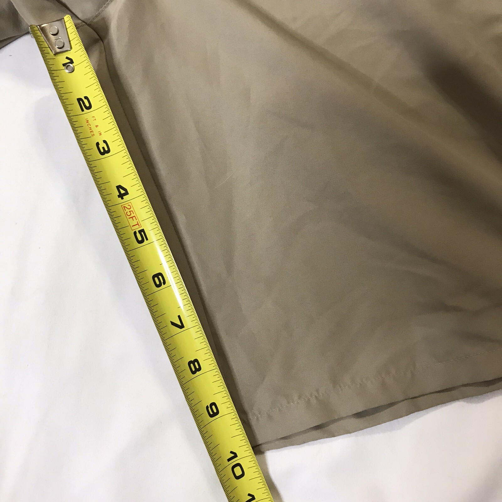 Nautica School Uniform Boys Size 18 Beige Adjustable Waist