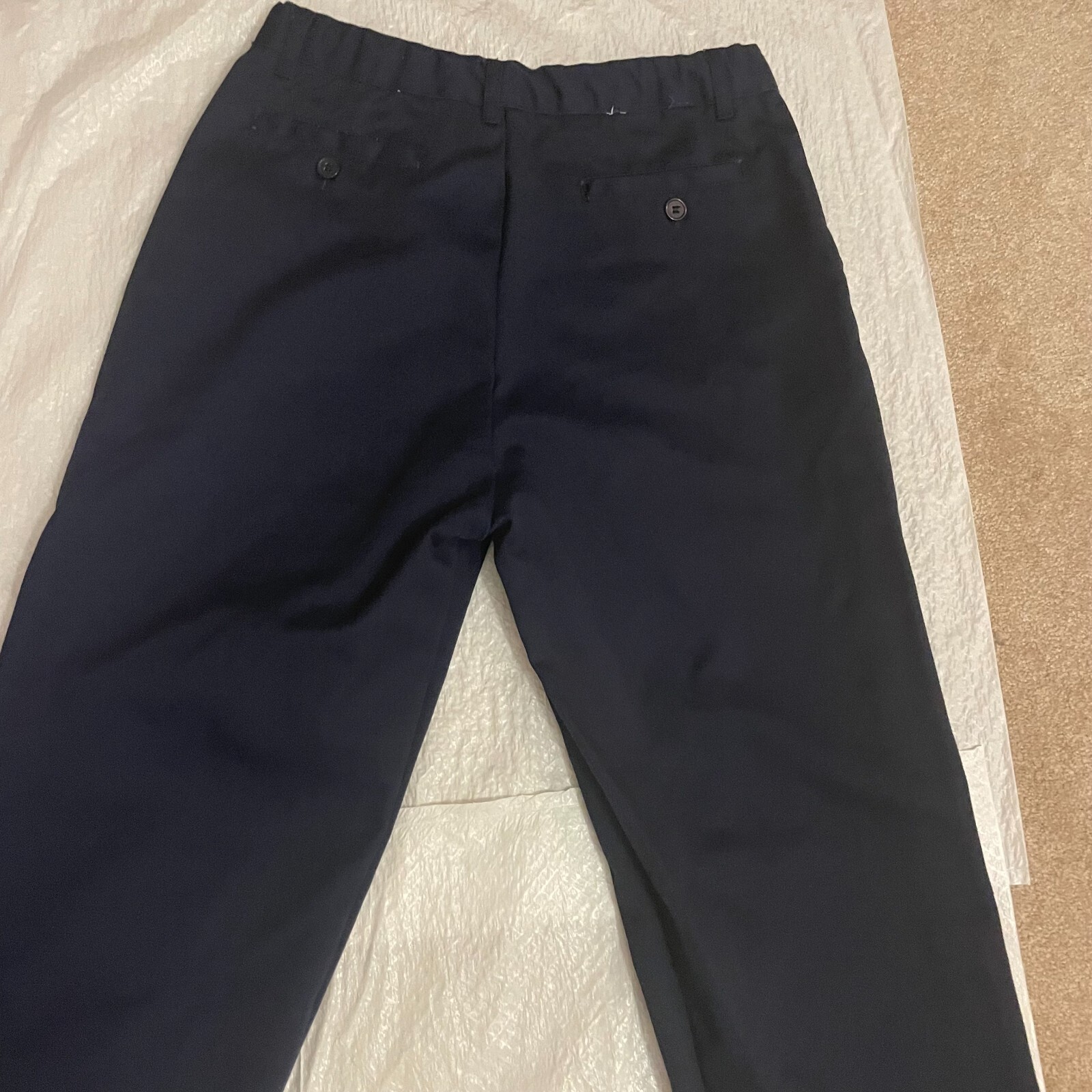 Lot of 2 Authentic Galaxy School Uniform Navy Pants Size: 18 Unisex [Pre owned]