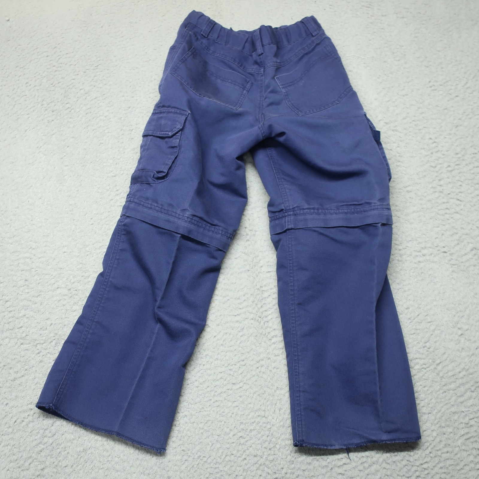 Boy Scouts of America Switchback Uniform Pants Boys 8 Blue Convertible Cargo