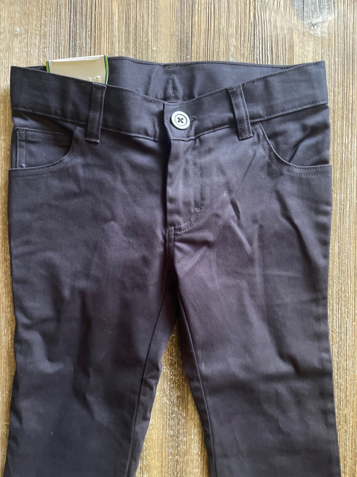Boys skinny leg pant, navy blue size 6