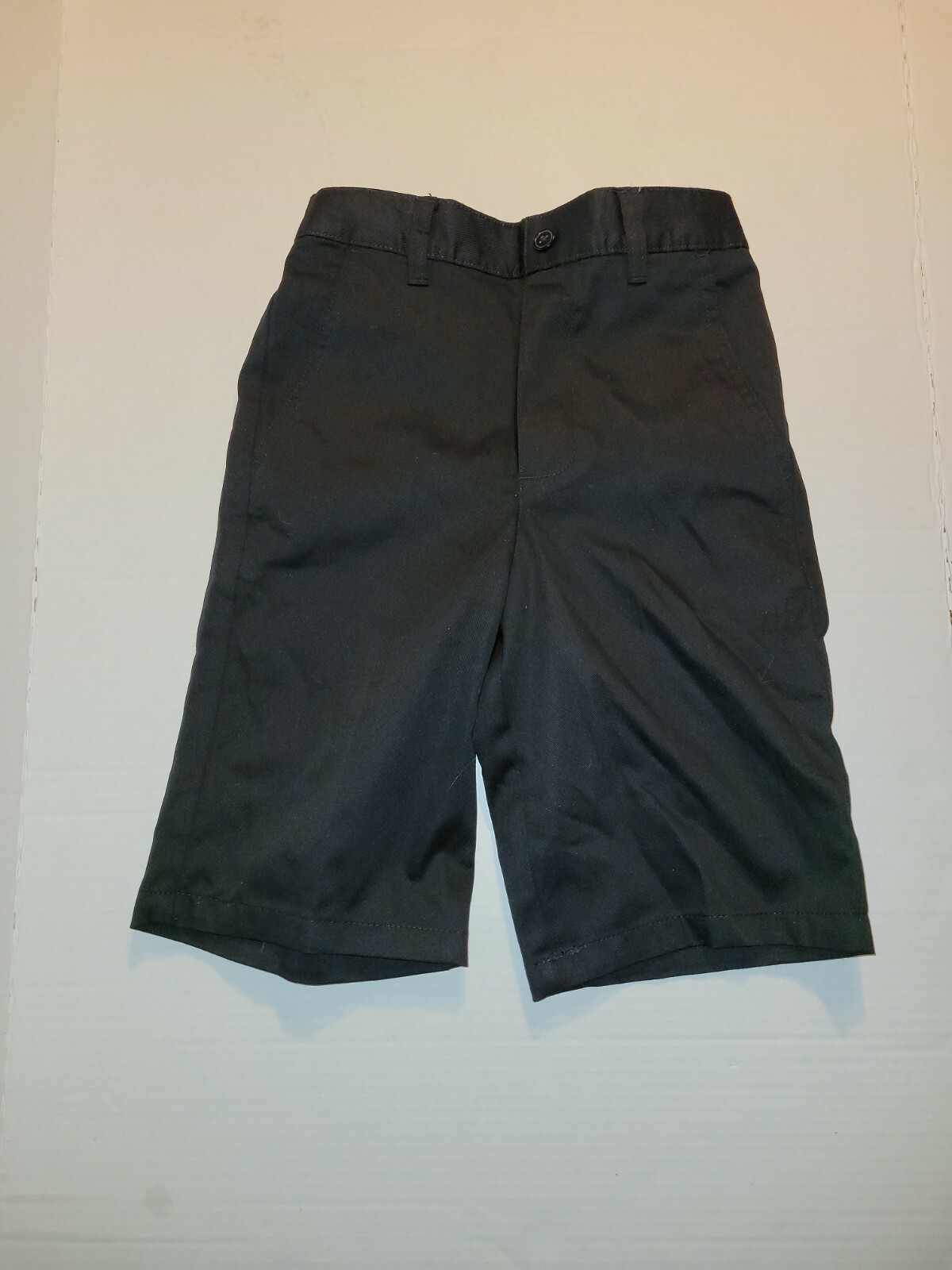 French Toast Big Boys’ Pull-On Short, Black, 8
