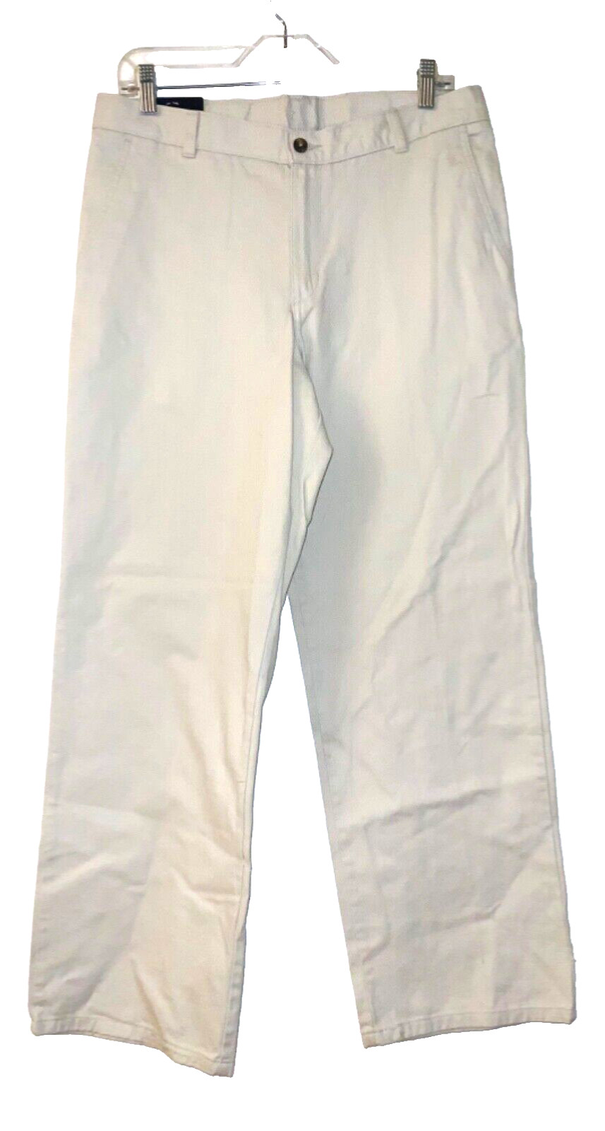 Chaps Boys School Approved Performance Slacks Cement Color Size 18 Husky NWT