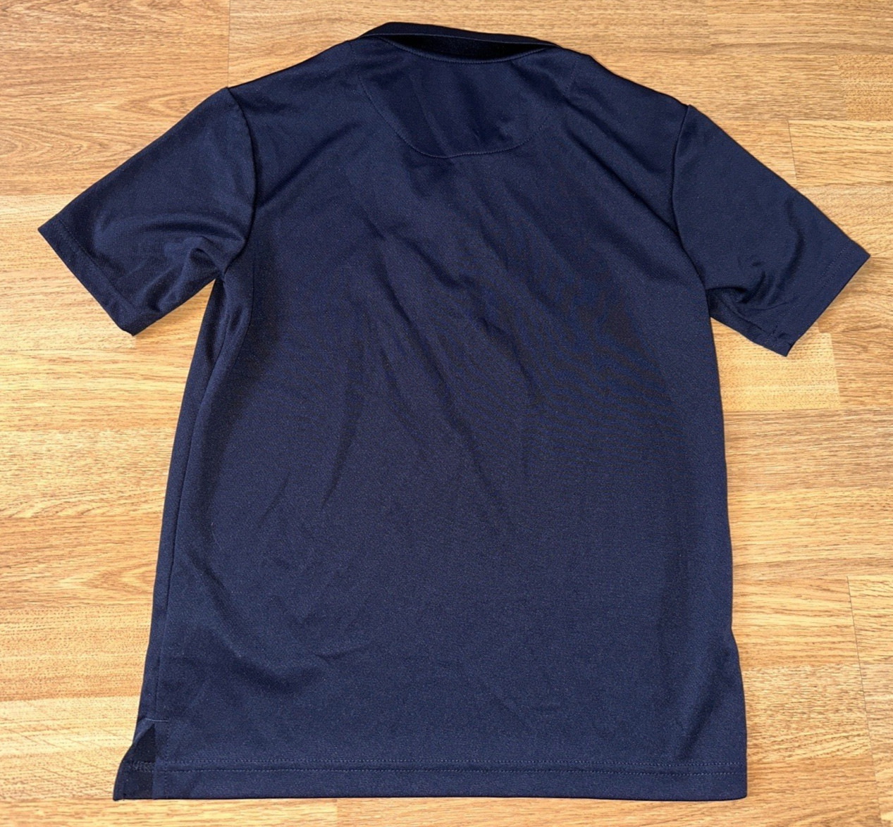 Lot of 2 IZOD Green & Navy Polo School Uniform Performance Shirts – Size M 10/12