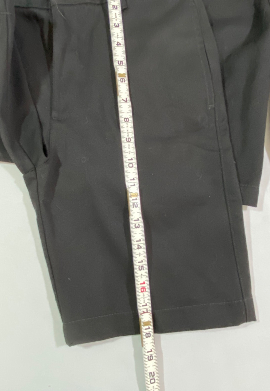 Mills Uniform Co. Boy’s Black Twill Shorts Size Regular 16 Adj. Waist Lot of 2